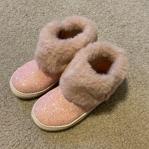 Sugar Toddler Boots Pink Sparkly Boots 7M